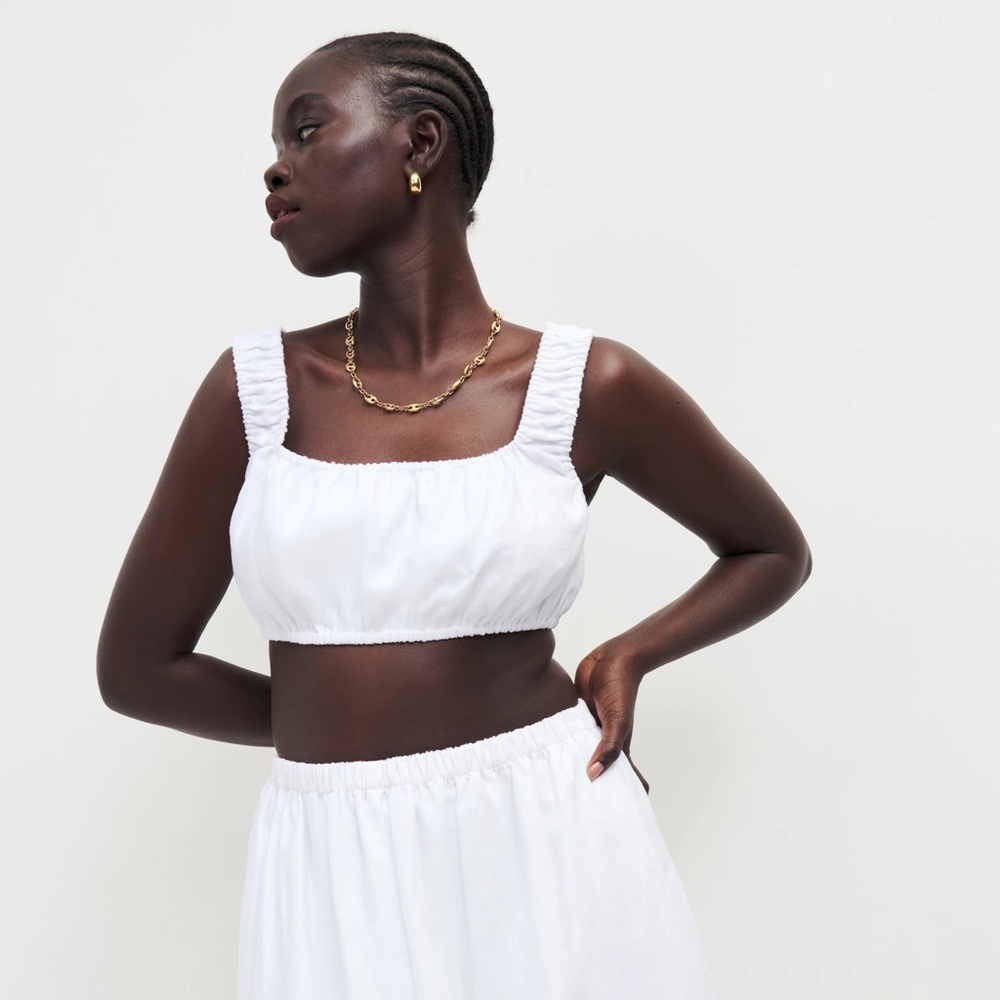 Reformation Suki Linen Top